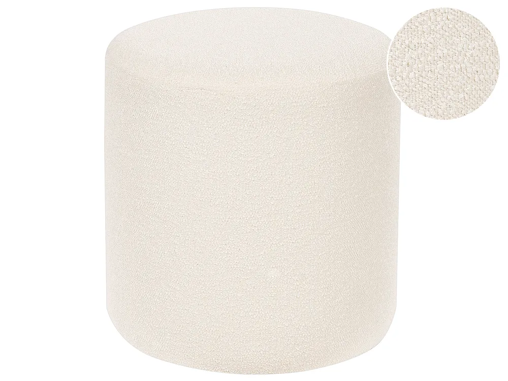 Pouffe MOAB Boucle White