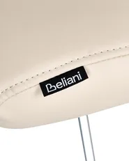 Desk Chair CANDOR Faux Leather Off-White_993017