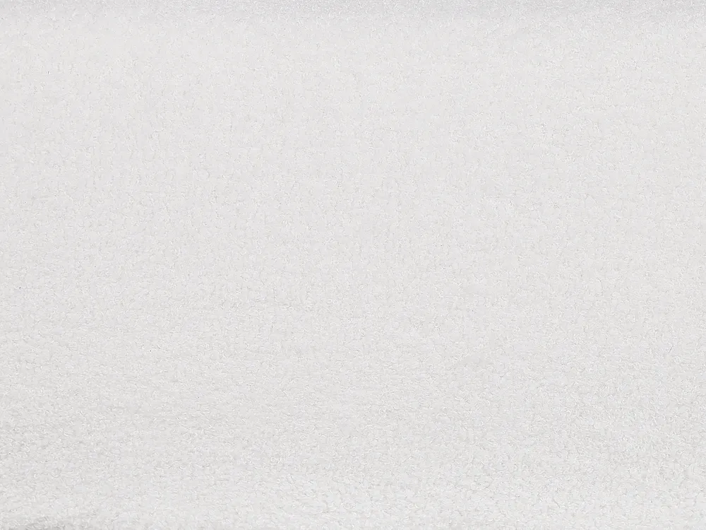 Waterbed Boucle VINAY 180 x 200 cm (EU Super King) White_945876
