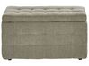 Fabric Storage Ottoman Olive Green MICHIGAN_927085