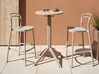 Table de bar de jardin LEGRENA 60 cm 60 cm Beige