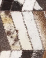 Tappeto AKYELE Marrone 160 x 230 cm Pelle naturale_780768
