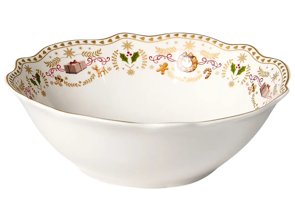 Zastawa stołowa 20-częściowa CARDAMOM Porcelana Biały_1191789
