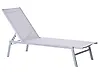 Sun Lounger NOLI Reclining Metal Grey