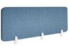 Divisorio da scrivania SPLIT 180 x 50 cm Blu