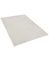 Tapis rectangulaire blanc cassé 80 x 150 cm ERZIN_736140