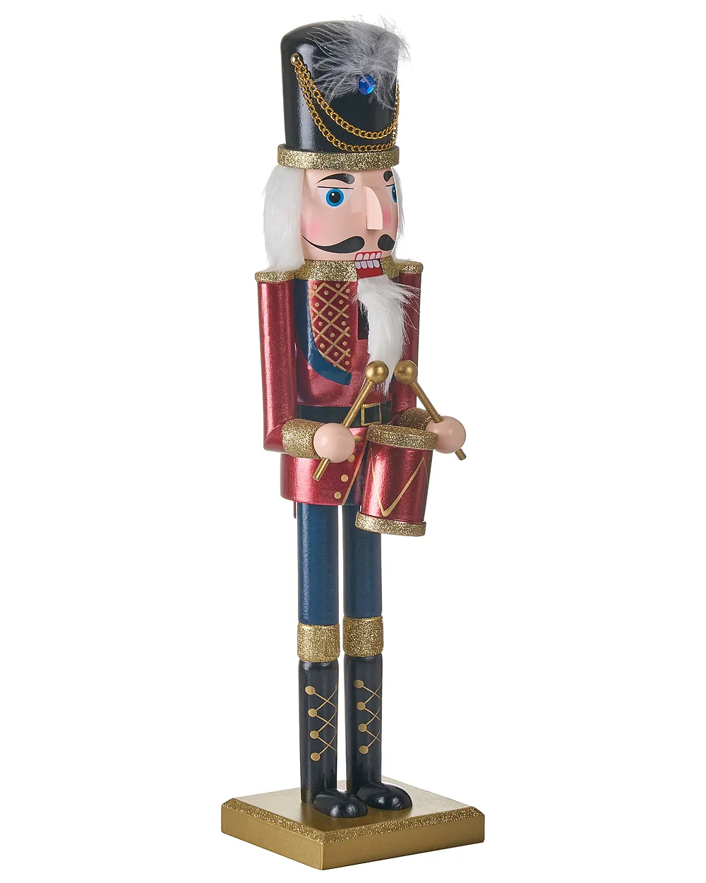 Figura decorativa HOGSJON 50 cm Cascanueces Rojo