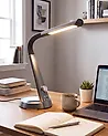 LED Desk Lamp CANOPUS with USB Port Black