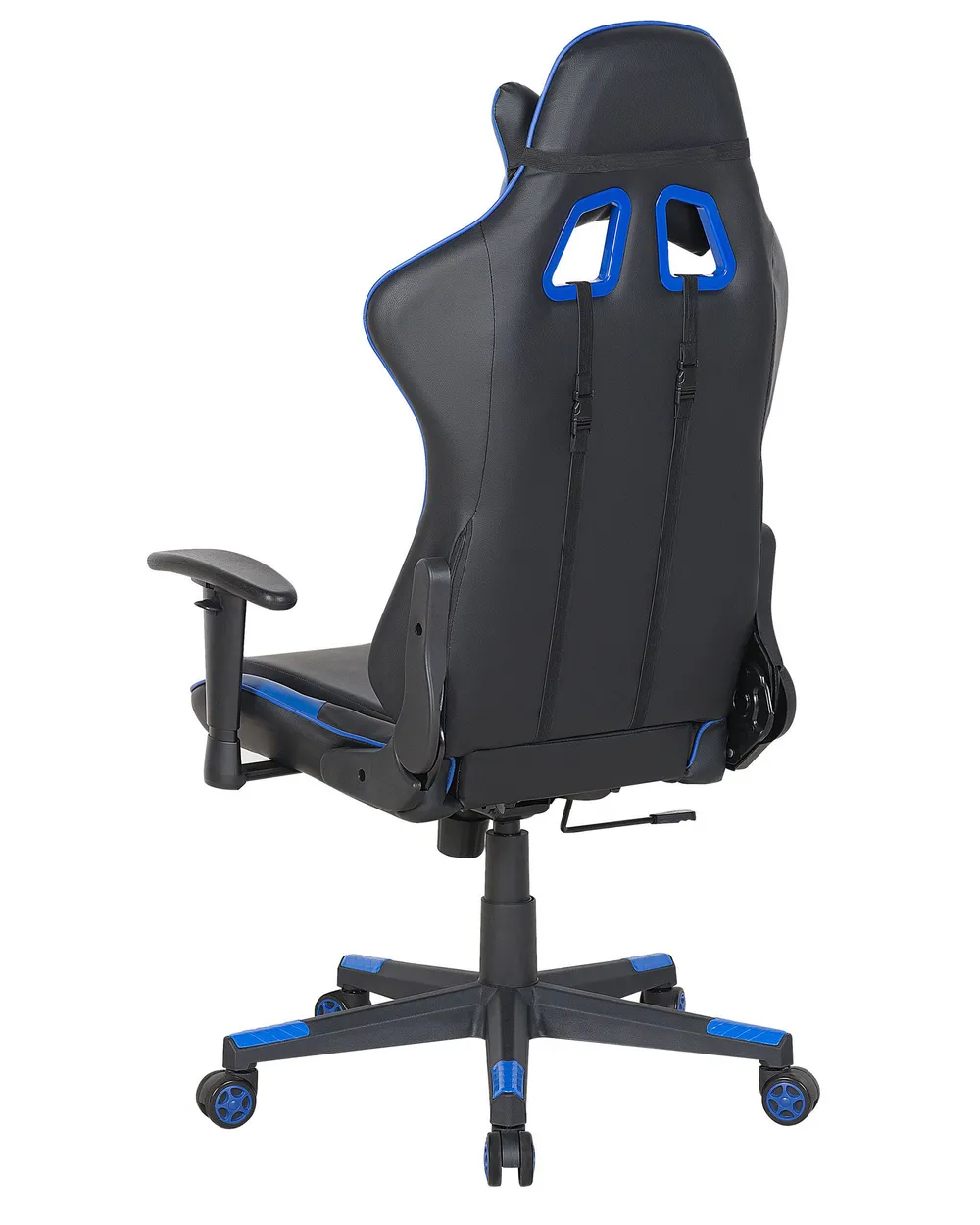 Office Chair GAMER Faux Leather Dark Blue - Main Image