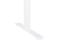 Biurko regulowane manualnie DESTINES 120 cm 72 cm Jasny brąz/ biały_1000513