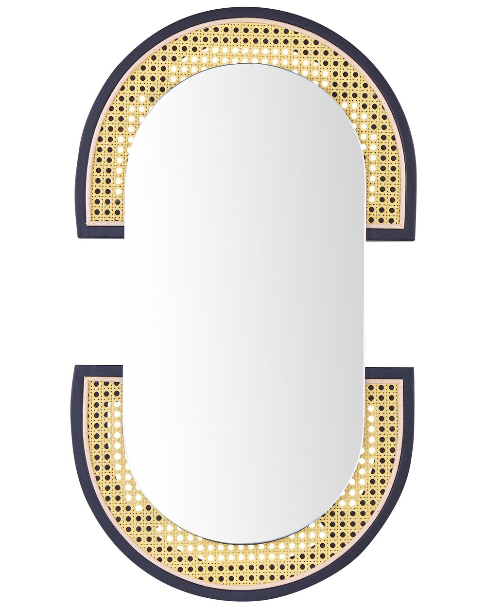 Miroir STAINS 43 cm 75 cm Polyrotin Naturel