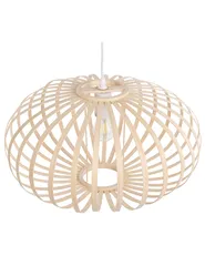 Pendant Lamp HAVEL Bamboo Light Brown_784914