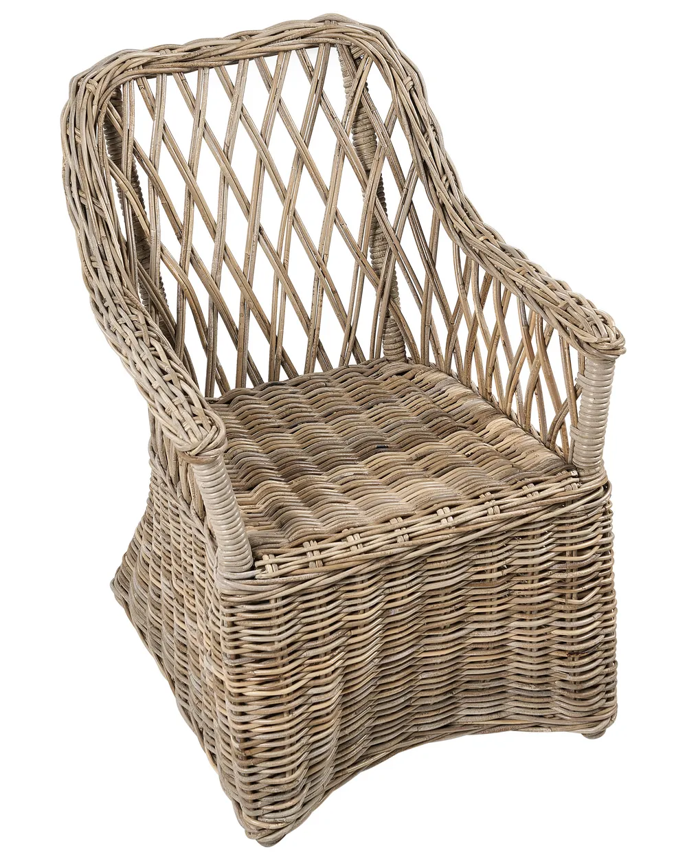 Rattan Garden Chair Natural MAROS II