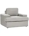 Armchair ALLA Fabric Light Grey