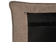 Waterbed Boucle BAJONNA 160 x 200 cm (EU King Size) Brown_1010912