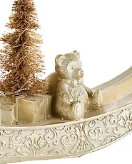Lot de 2 décorations de Noël LED YPPARI 30 cm Doré_1175033