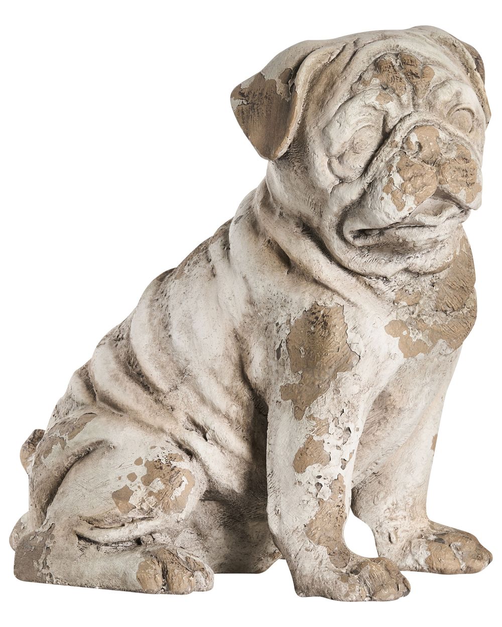 Statue de jardin SARNANO Chien Beige