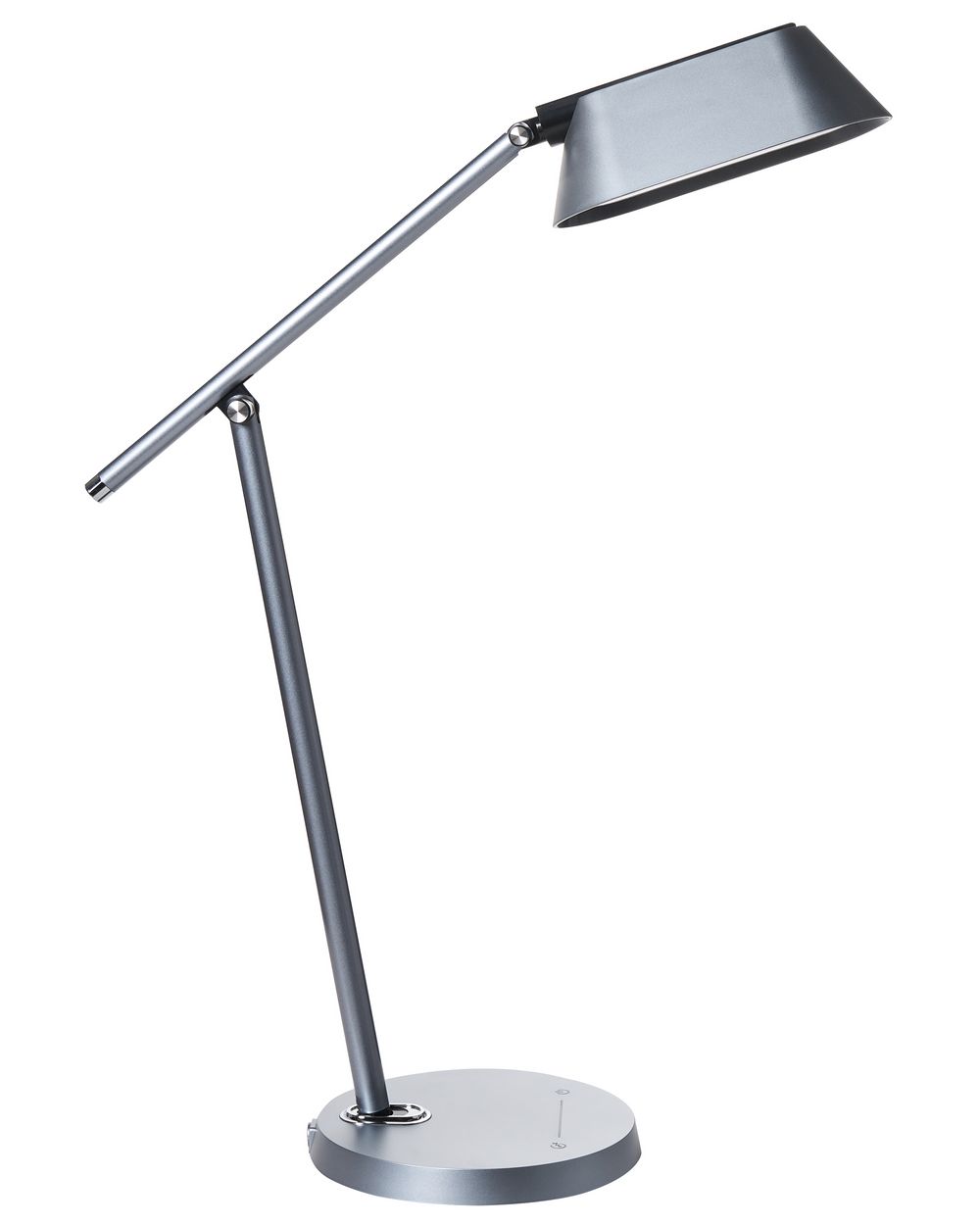 Lámpara LED de escritorio LEONIS con regulador de intensidad Gris