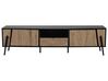 TV Stand Dark Wood BLACKPOOL_722734