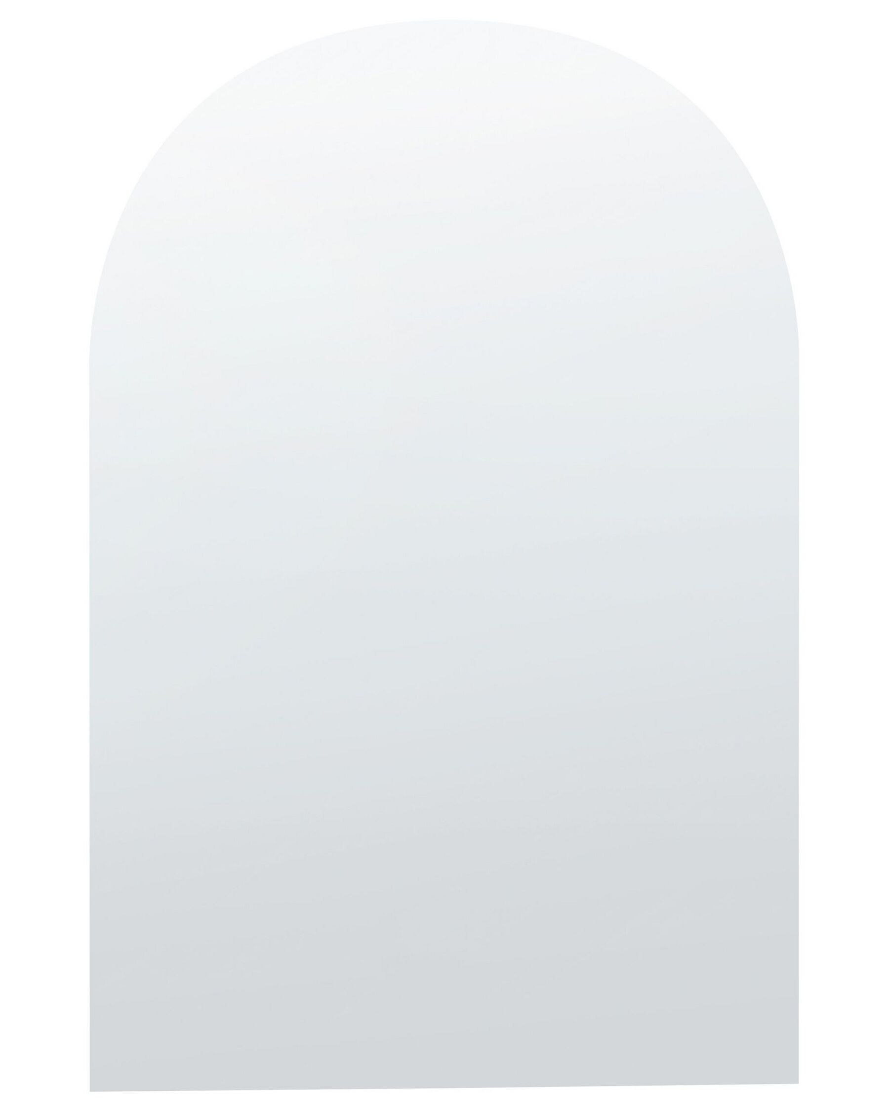 Nástěnné obloukové zrcadlo 50 x 75 cm stříbrné ANNECY _844159