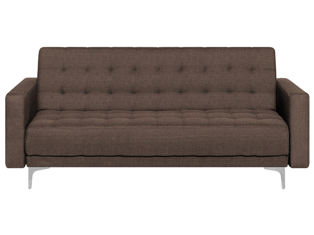 Brown sofa 3 seater discount