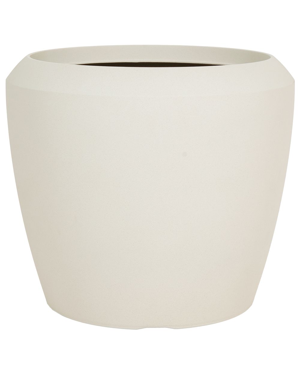 Cache-pot MYCENA 56 cm Blanc cassé