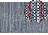 Teppich Baumwolle bunt 160 x 230 cm Kurzflor ALANYA_482223