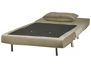 Single Sofa Bed FARRIS Velvet Olive Green_875527