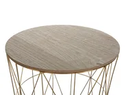 Side Table LANARK with Storage Gold_721375