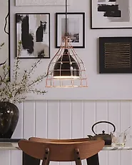 Lampada a sospensione TRESA Metallo Nero_1175428