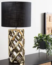 Table Lamp SELJA Ceramic Gold_864110