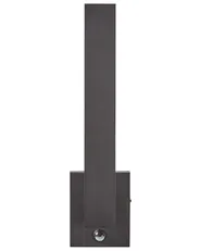 Outdoor LED Wall Light TUMMEL with Motion Sensor Black_870403