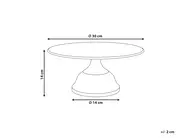 Cake Stand BRIOCHE Metal Black_967068
