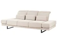 Sofa 3 Seater IKAST Fabric Light Beige_971272