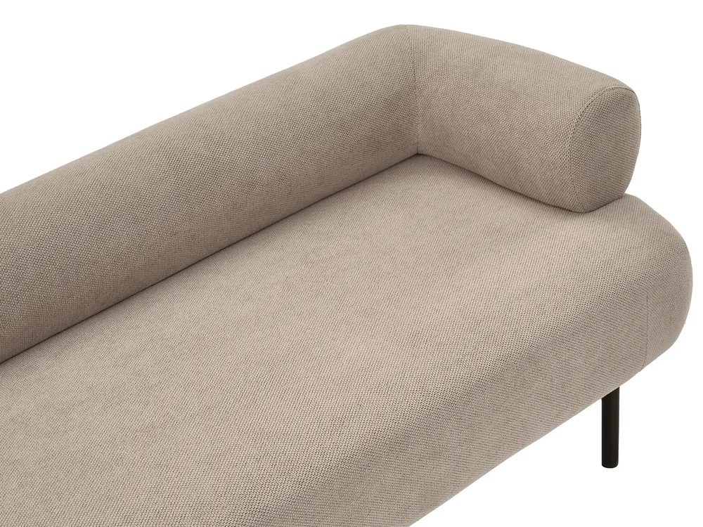 Chaise longue versione destra MIRMANDE Tessuto Tortora_1001000