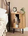 Bedside Table BRADLEY Brown