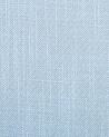 Sillón de poliéster azul claro/marrón ABSON_747428