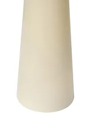 Zestaw 6 świec LED AURUM 28 cm Złamana biel_1015920