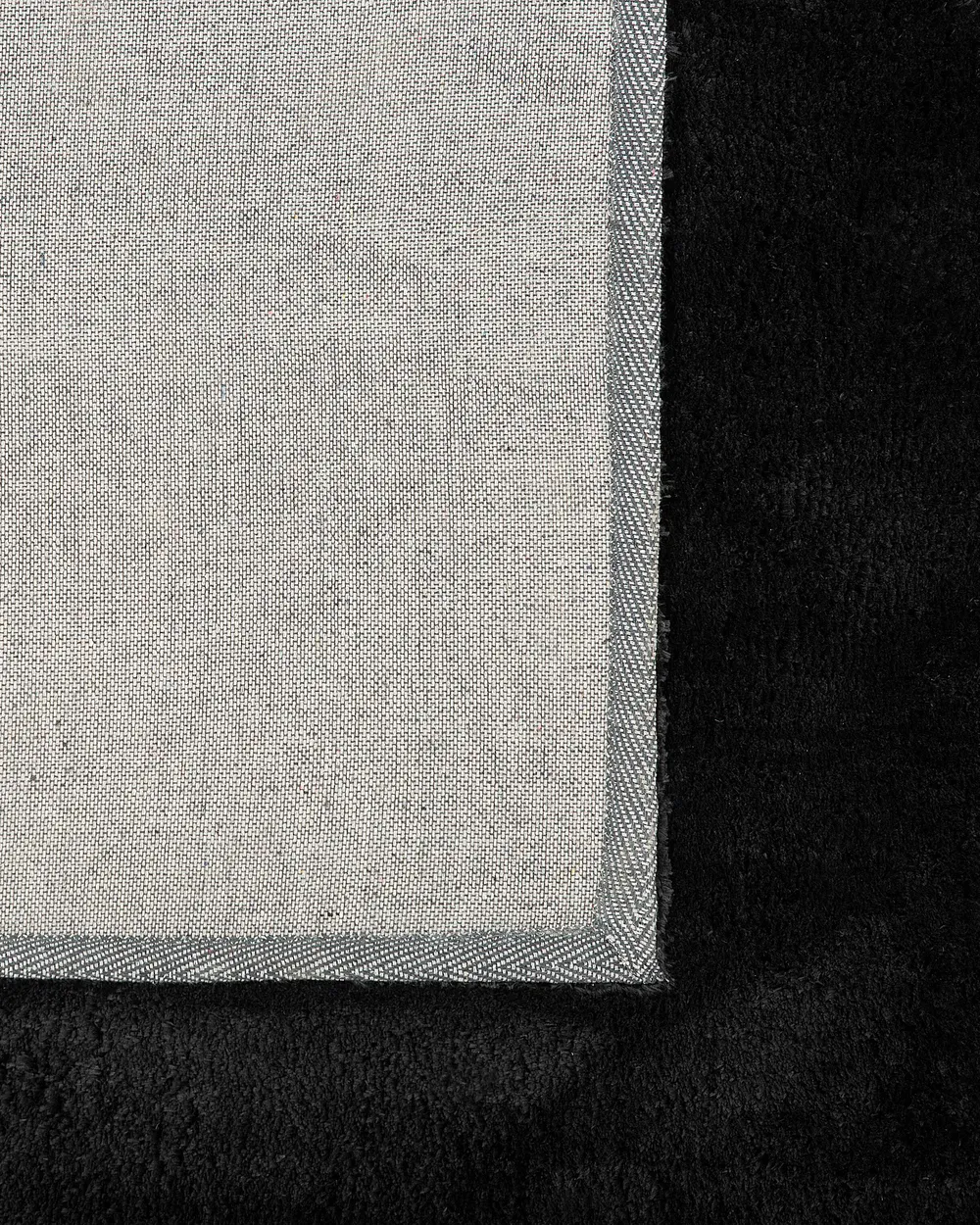 Shaggy Rug EVREN Black 160 x 230 cm_758541