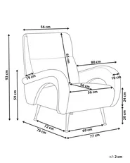 Armchair SVALOV Corduroy Grey_884706