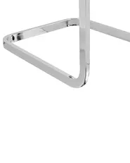 Lot de 2 chaises de salle à manger GREEDIN Cuir PU Blanc_790043