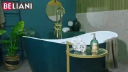 Stojak na ręczniki ARIBIBI Metal Czarny_896623