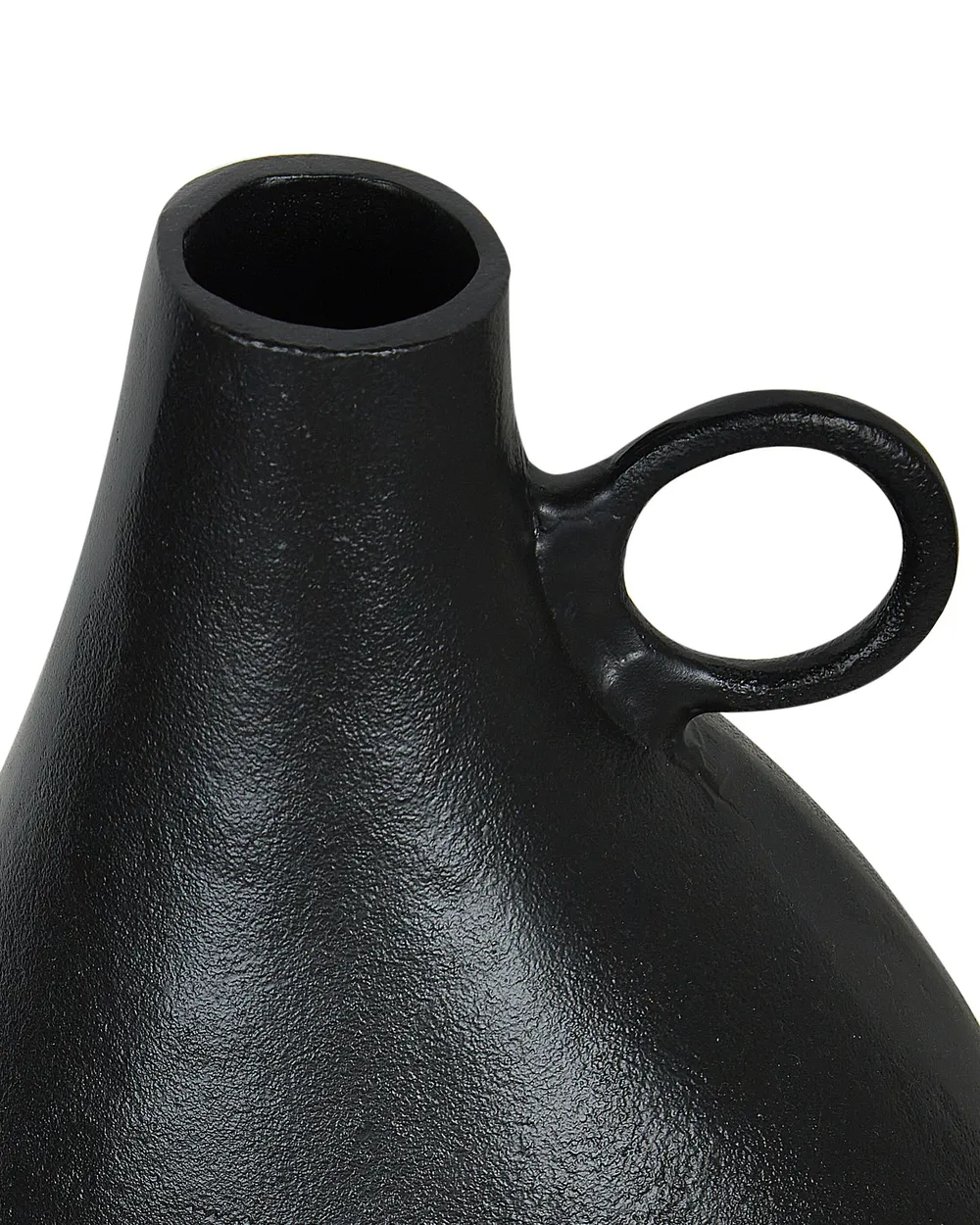 Wazon dekoracyjny NARBADA 36 cm Metal Czarny_917254