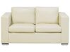 Leather Living Room Set Cream HELSINKI_704047