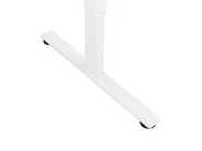 Electric Adjustable Corner Desk DESTINES 160 cm 109 cm Black/ White Right Hand_927738