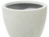 Plant Pot 55 x 55 x 53 cm Off-White KANNIA_853113