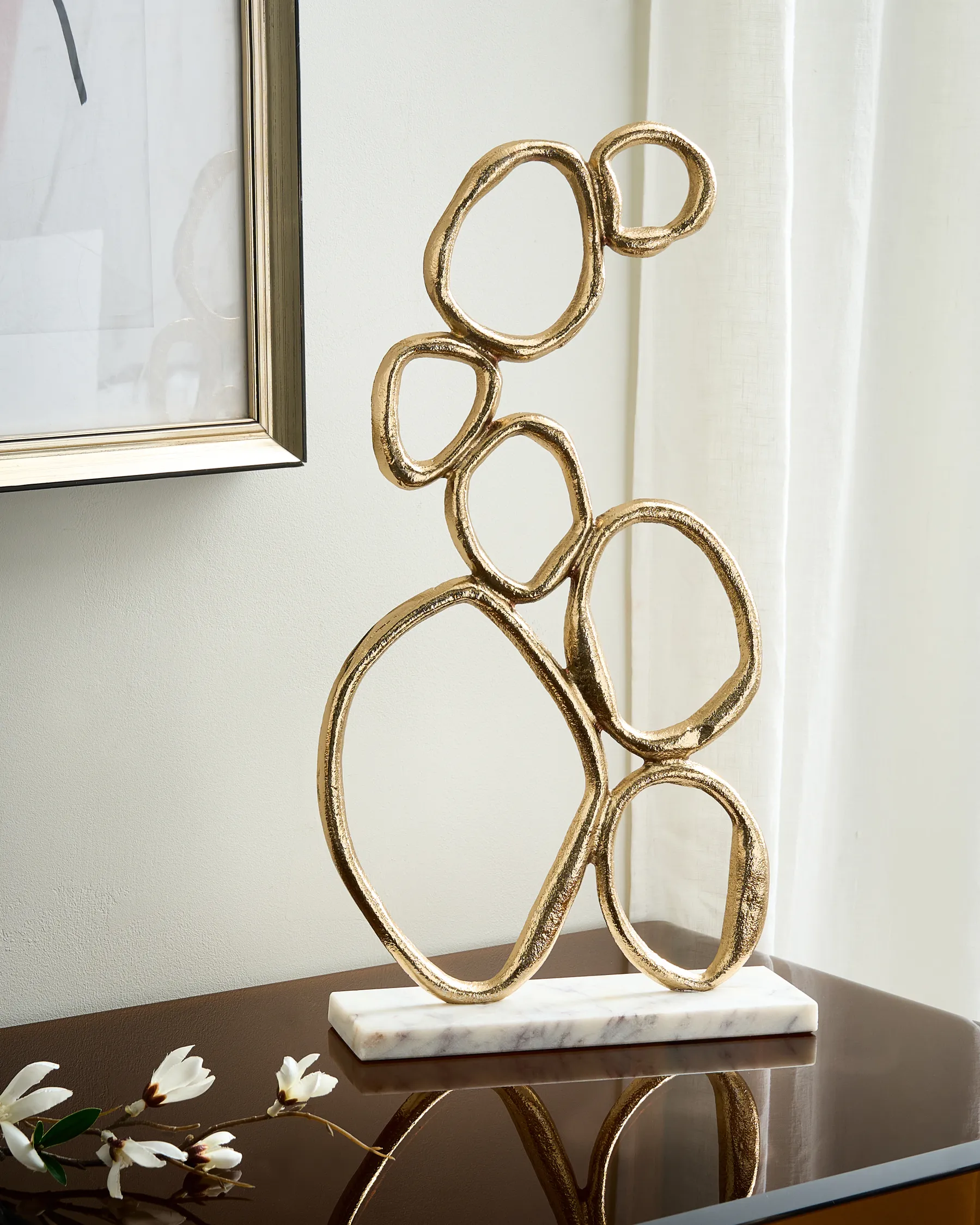 Figurka dekoracyjna złota BLAGAJ_1009467