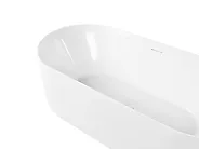 Baignoire îlot IPIAS 170 x 80 cm Blanc_1149583