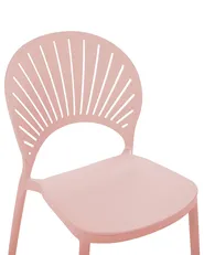 Set di 4 sedie da giardino OSTIA Rosa pastello_825367
