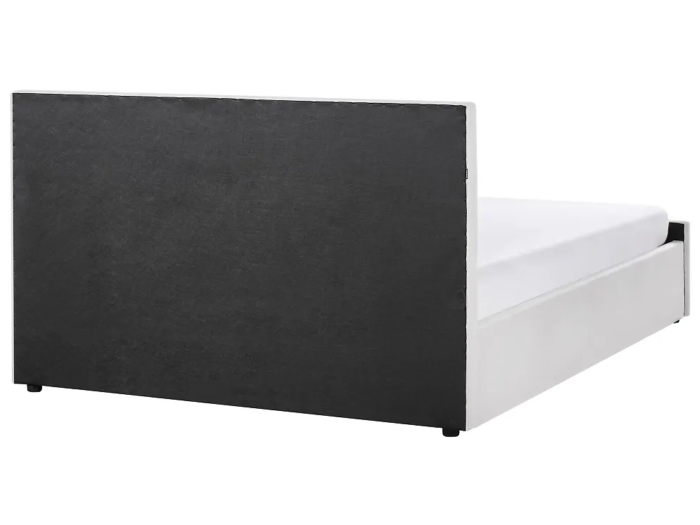 Ottoman Bed AMIENS Fabric Beige 180 x 200 cm (EU Super King)_1185159